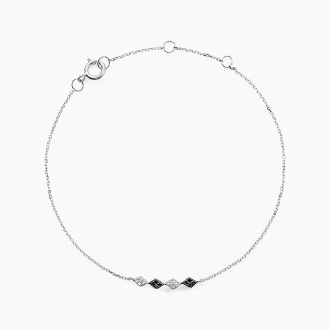 Bracelet Enid Or Blanc Diamant - Bracelets Femme | Histoire d’Or