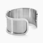 Bracelet Jonc Melvyna Acier Blanc Pierre De Synthese - Bracelets joncs Femme | Histoire d&rsquo;Or