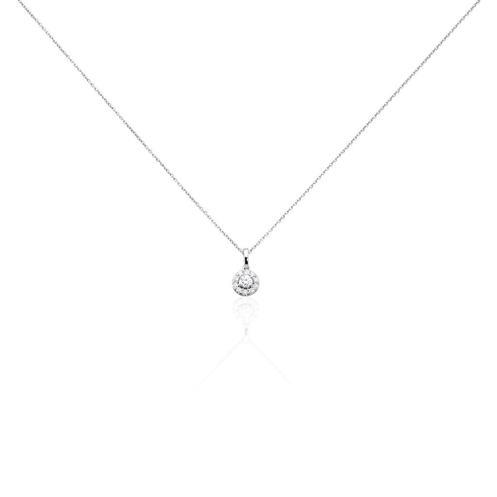 Collier Platine Alby Diamants - Colliers Femme | Histoire d’Or