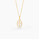 Pendentif Kristaps Or Jaune - Pendentifs Bapt&ecirc;me Famille | Histoire d&rsquo;Or