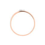 Bague Elsa Or Bicolore Diamant - Bagues avec pierre Femme | Histoire d&rsquo;Or