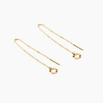 Boucles D'oreilles Pendantes Eclats Solaires Or Jaune - Boucles d'oreilles pendantes Femme | Histoire d&rsquo;Or