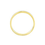 Alliance Ilki Ruban Or Bicolore - Alliances Unisex | Histoire d&rsquo;Or