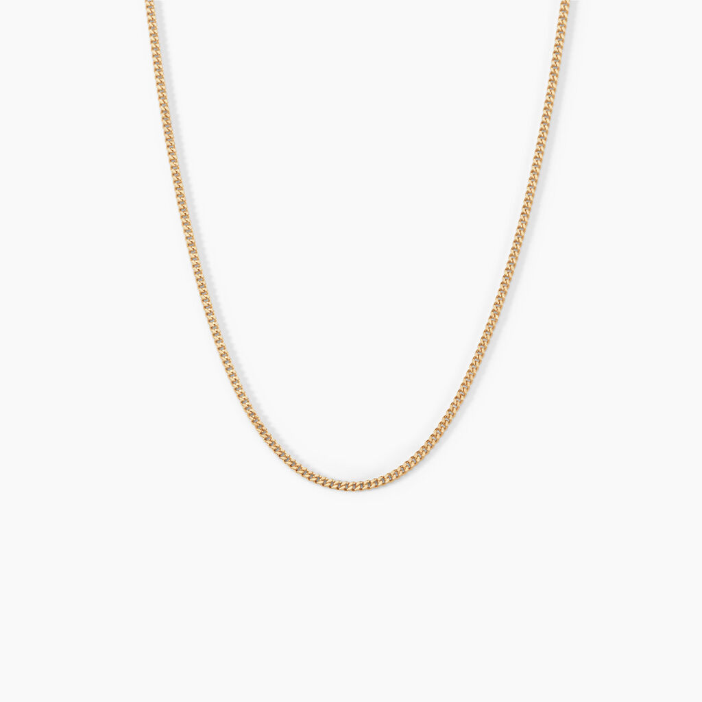 Cha&icirc;ne Clement Plaqu&eacute; Or Jaune - Chaines Femme | Histoire d&rsquo;Or