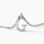 Collier Neruda Argent Blanc Oxyde De Zirconium - Colliers fantaisie Femme | Histoire d&rsquo;Or