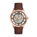 Montre Fossil Townsman Marron - F&ecirc;te des p&egrave;res Homme | Histoire d&rsquo;Or