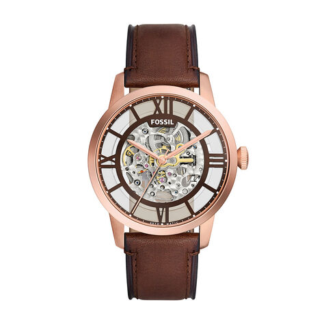 Montre Fossil Townsman Marron - Montres Homme | Histoire d&rsquo;Or
