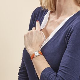 Montre Michel Herbelin 5ème Avenue Blanc - Montres Femme | Histoire d’Or