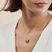 Collier Nolwen Argent Blanc Céramique Et Oxyde De Zirconium - Colliers Coeur Femme | Histoire d’Or