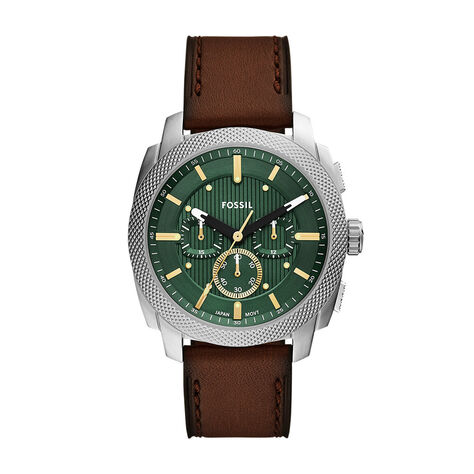 Montre Fossil Machine Vert - Montres Homme | Histoire d’Or