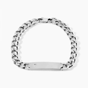 Bracelet Hugo Acier Blanc