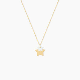 Collier Cleomelia Etoile Or Jaune - Cadeaux de naissance Enfant | Histoire d’Or