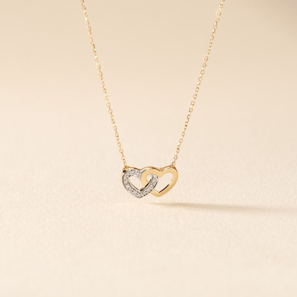 Collier Wydad Or Jaune Diamant - Colliers Femme | Histoire d’Or