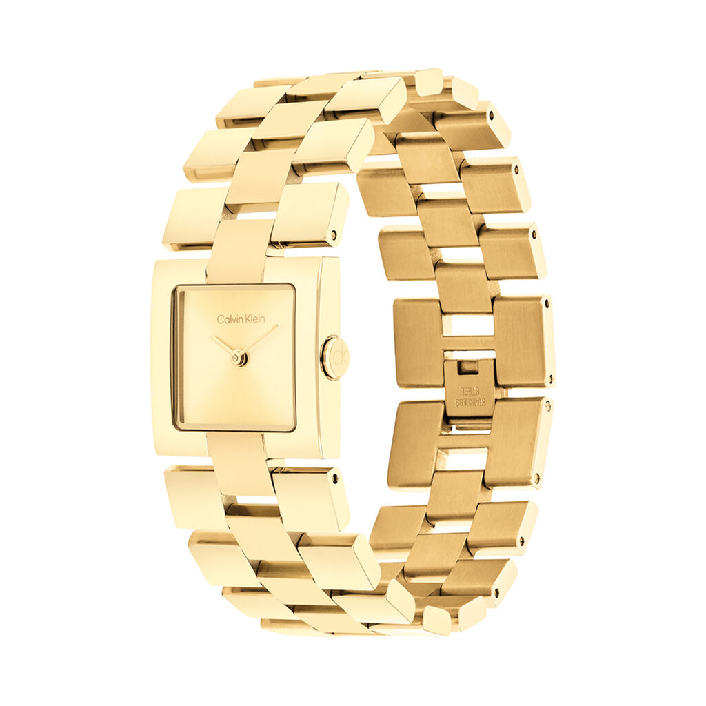 Montre Calvin Klein Ck Meridian Champagne - Montres Femme | Histoire d&rsquo;Or