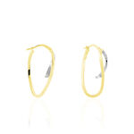 Cr&eacute;oles Hepsie Or Bicolore - Boucles d'oreilles cr&eacute;oles Femme | Histoire d&rsquo;Or