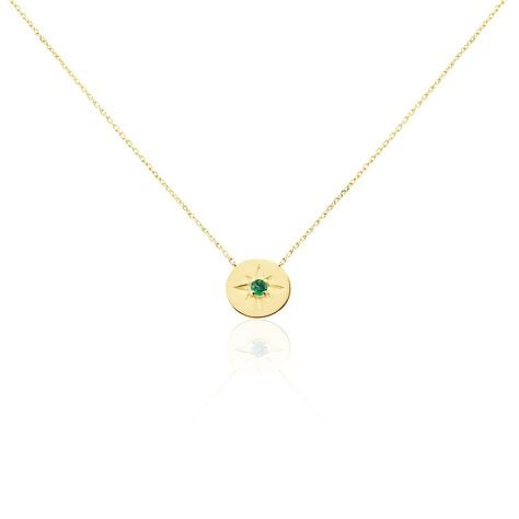 Collier Melchior Or Jaune Emeraude - Colliers Femme | Histoire d’Or