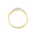 Bague Or Jaune Ricoria Diamants - Bagues avec pierre Femme | Histoire d’Or