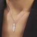 Collier Violka Argent Blanc - Colliers fantaisie Femme | Histoire d’Or