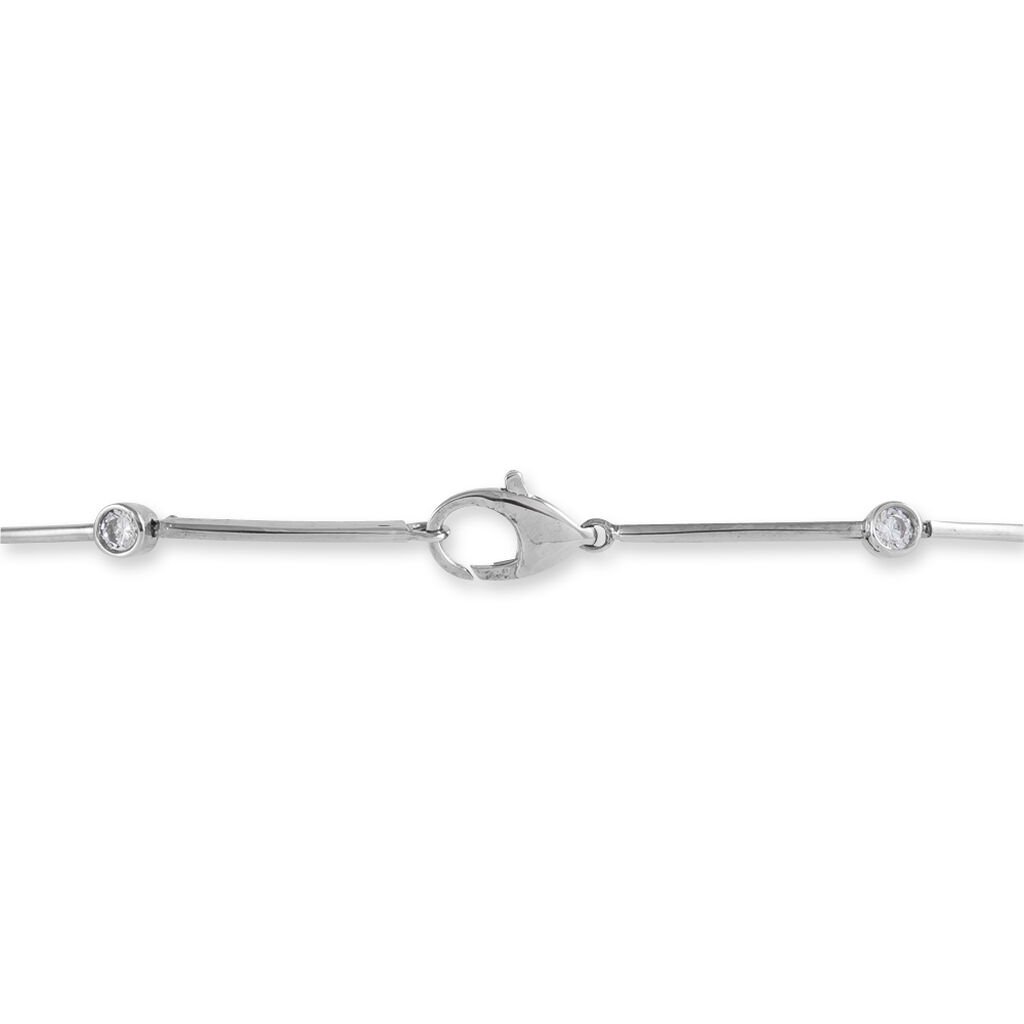 Bracelet Eshan Argent Blanc Oxyde De Zirconium - Bracelets Femme | Histoire d’Or