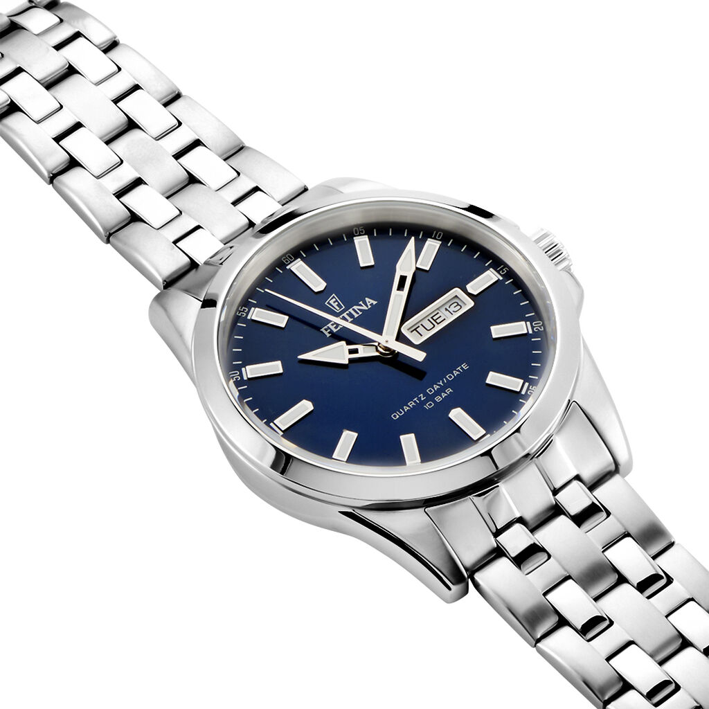Montre Festina Classics Bleu - Montres Homme | Histoire d’Or
