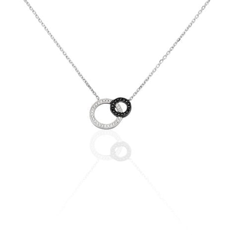 Collier Diana Argent Blanc Oxyde De Zirconium - Colliers fantaisie Femme | Histoire d’Or