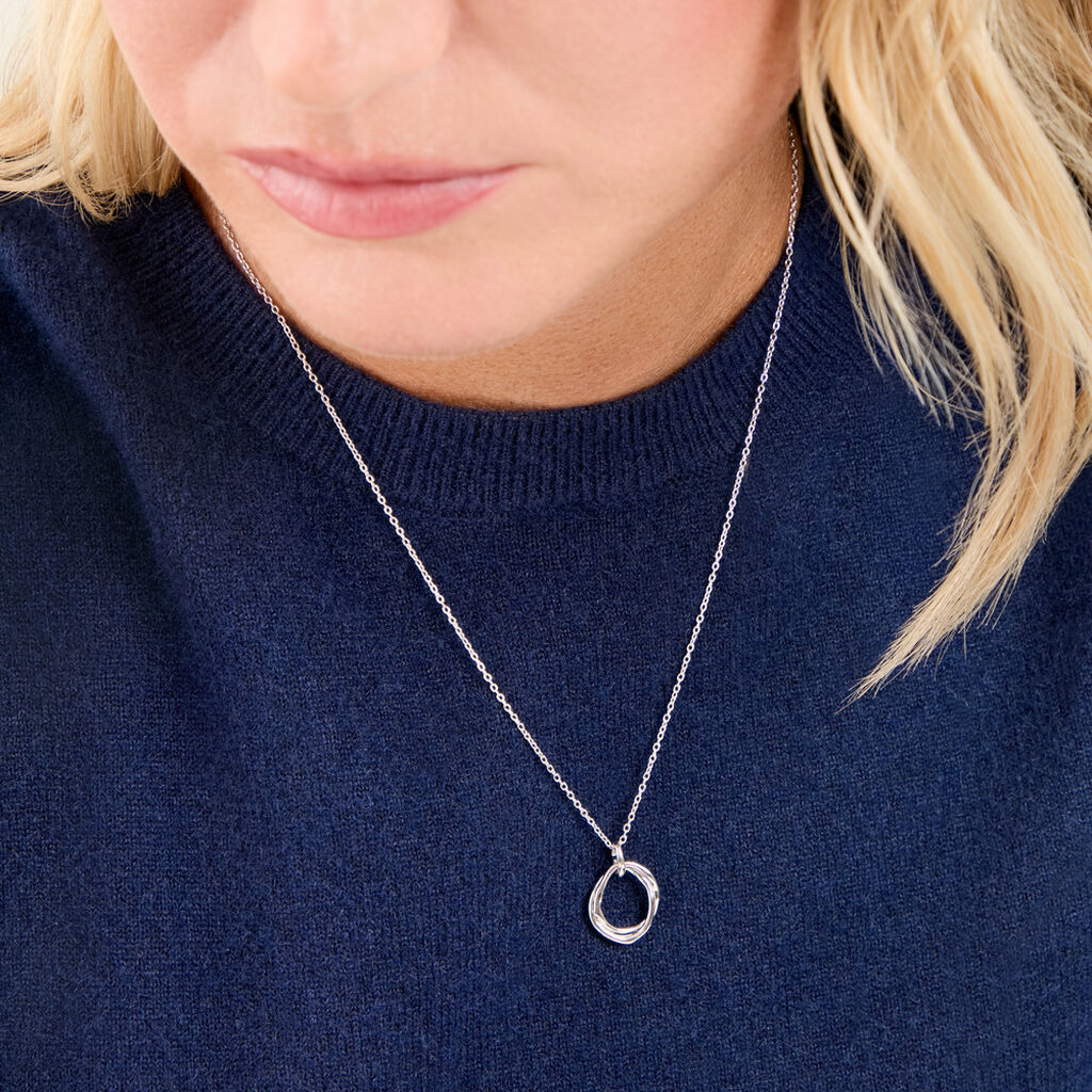 Collier Paros Argent Blanc - Colliers fantaisie Femme | Histoire d&rsquo;Or