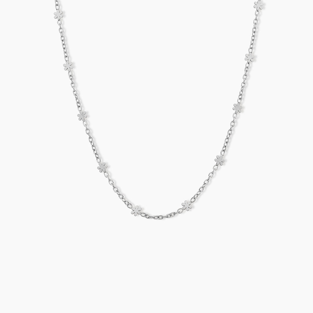 Collier Danaya Acier Blanc - Colliers fantaisie Femme | Histoire d&rsquo;Or