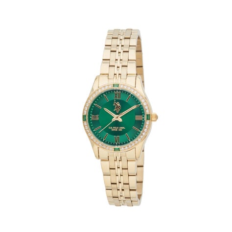 Montre U.S. Polo Giselle Vert - Montres Femme | Histoire d&rsquo;Or