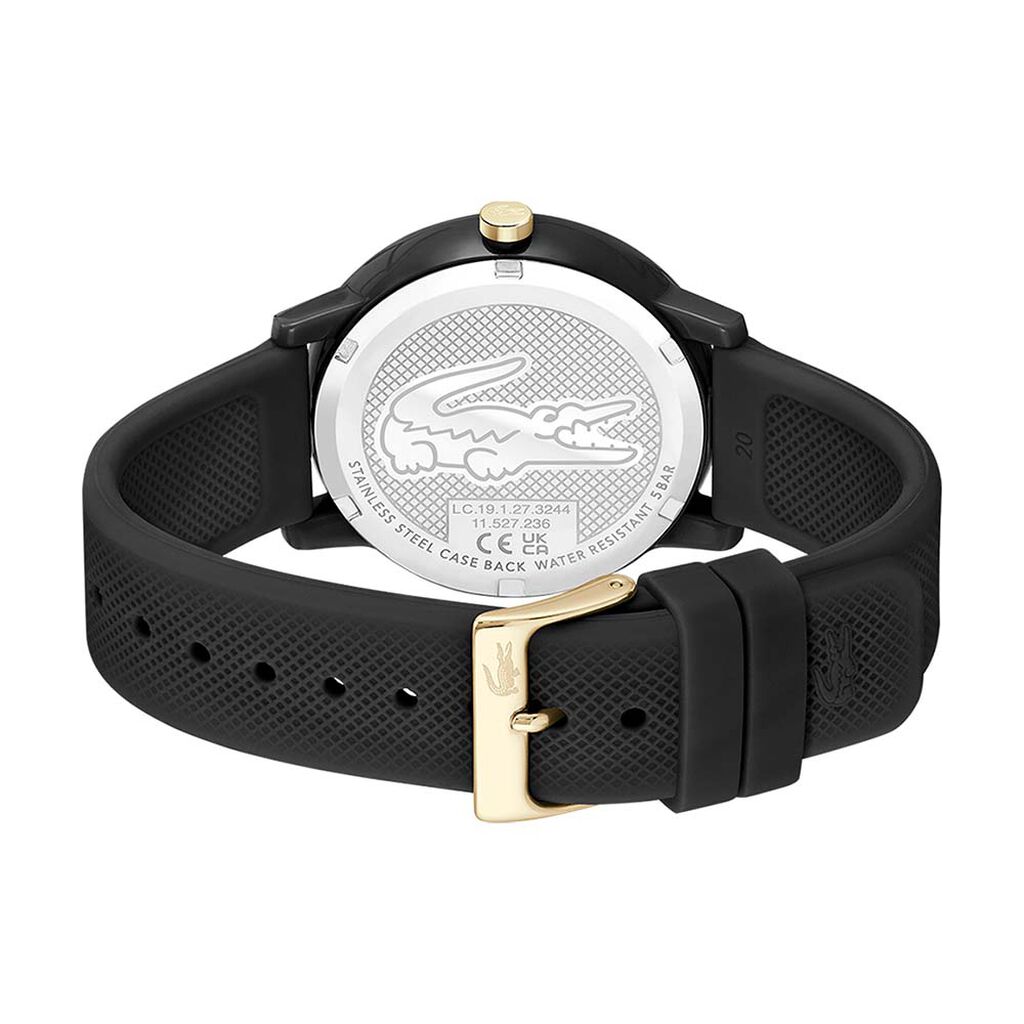 Montre Lacoste12.12 Noir - Montres Homme | Histoire d’Or