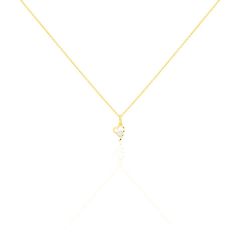 Collier Romance Or Jaune Oxyde De Zirconium - Colliers Femme | Histoire d’Or
