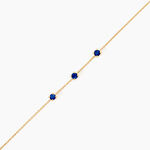 Bracelet Esmerald Rendez-Vous Or Jaune Saphir - Bracelets Femme | Histoire d&rsquo;Or