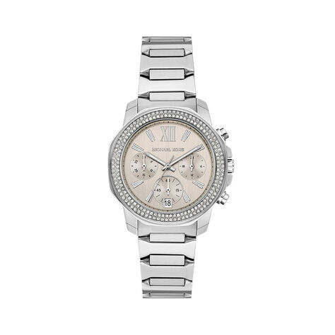 Montre Michael Kors Prescott Argent&eacute; - Montres Femme | Histoire d&rsquo;Or