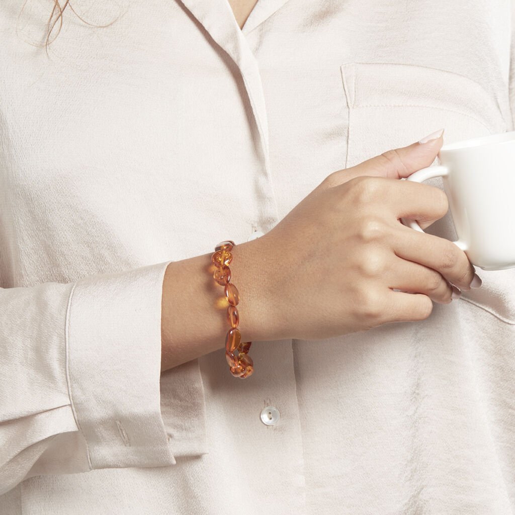Bracelet Elastiqué Mirganez Ambre - Bracelets Femme | Histoire d’Or
