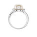 Bague Argent Icare Perle De Culture Oxyde De Zirconium - Bagues solitaires Femme | Histoire d’Or