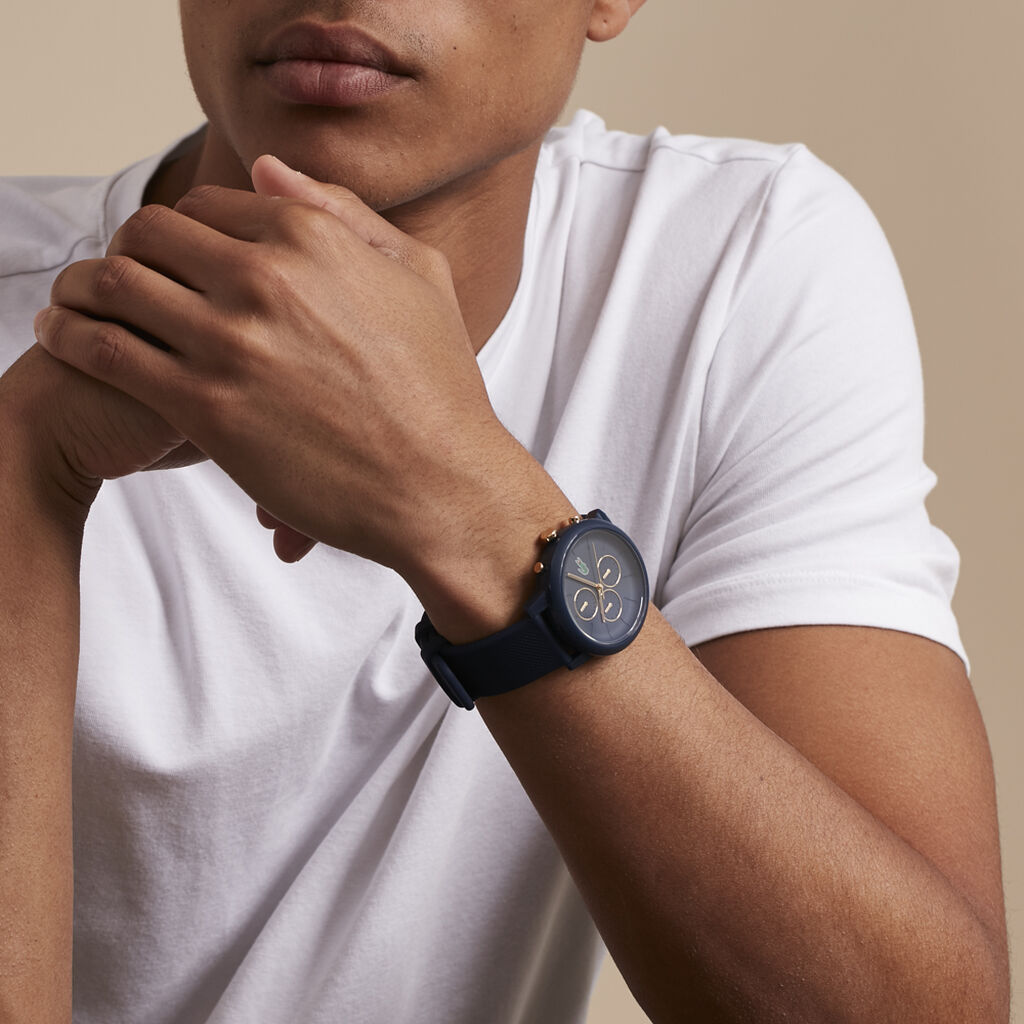 Montre Lacoste .12.12 Chrono Bleu - Montres Homme | Histoire d’Or