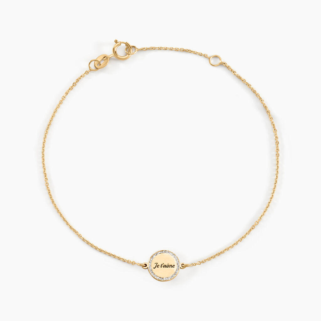 Bracelet Meshach Or Jaune - Bracelets Femme | Histoire d&rsquo;Or