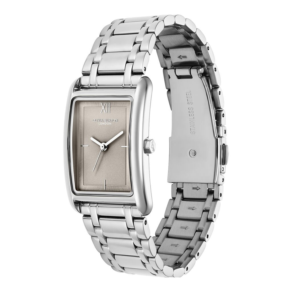 Montre Olivia Burton Grove Gris - Montres Femme | Histoire d&rsquo;Or