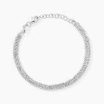 Bracelet Janelle Argent Blanc - Bracelets Femme | Histoire d&rsquo;Or