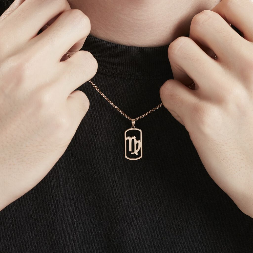 Collier Plaqué Or Prospero - Colliers Zodiaque Homme | Histoire d’Or