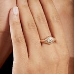 Chevali&egrave;re Plaqu&eacute; Or Jaune Ignazio Oxyde De Zirconium - Chevali&egrave;res Femme | Histoire d&rsquo;Or