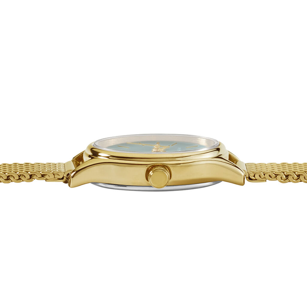 Montre Pierre Lannier Lannier Ovalia Vert - F&ecirc;te des m&egrave;res Femme | Histoire d&rsquo;Or
