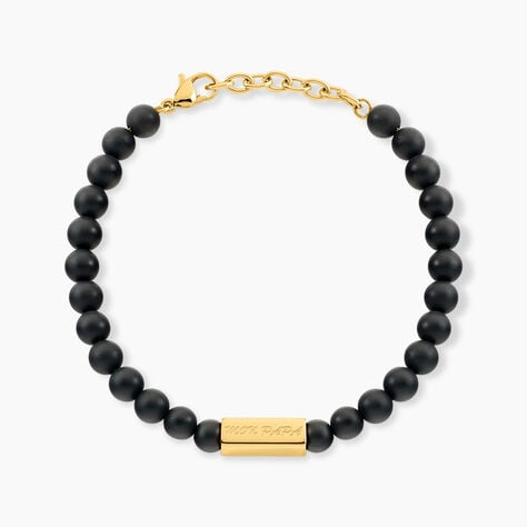 Bracelet Rolph Acier Blanc - F&ecirc;te des p&egrave;res Homme | Histoire d&rsquo;Or