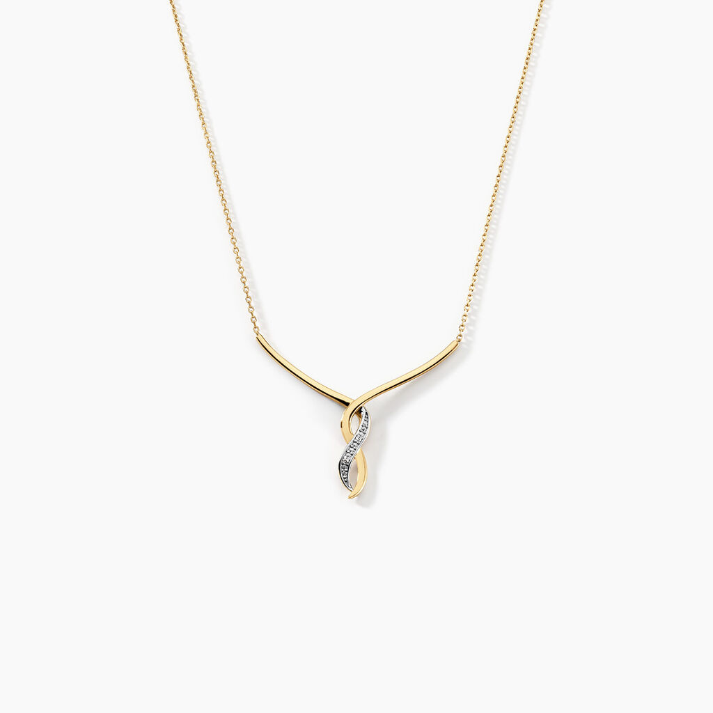 Collier Wynonna Or Jaune Diamant - Colliers Femme | Histoire d’Or