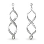 Boucles D'oreilles Pendantes Jolanda Argent Blanc - Boucles d'oreilles fantaisie Femme | Histoire d&rsquo;Or