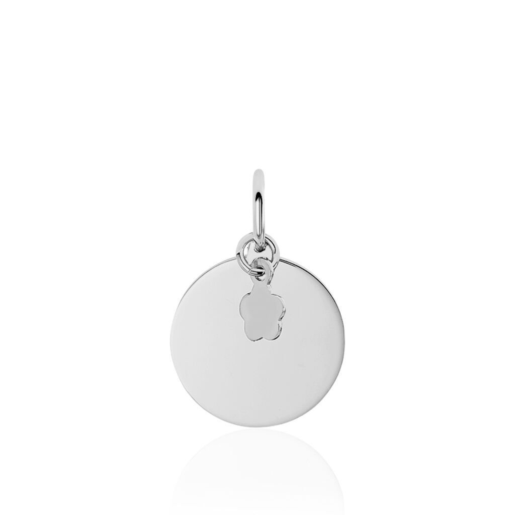 Pendentif Zodiaque Rond Argent Blanc - Pendentifs Zodiaque Famille | Histoire d’Or
