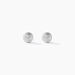 Boucles D'oreilles Puces Ayana Argent Blanc - Boucles d'oreilles fantaisie Femme | Histoire d’Or