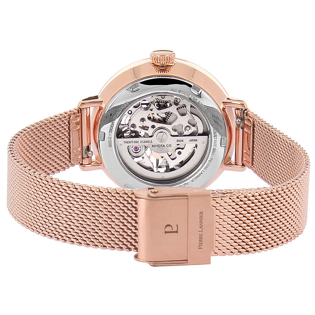 Montre Pierre Lannier Automatique 35 Argent - Montres Femme | Histoire d’Or