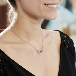 Collier Abdon Argent Blanc - Colliers doubles et triples chaînes Femme | Histoire d’Or