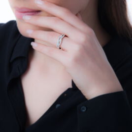 Bague Joelly Argent Oxyde De Zirconium - Bagues avec pierre Femme | Histoire d’Or