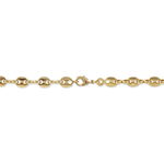 Collier William Plaqu&eacute; Or Jaune - Chaines Homme | Histoire d&rsquo;Or